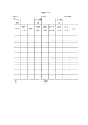 物料请购单.docx