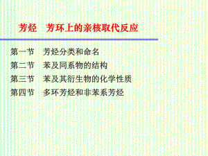 有机化学：芳烃.ppt