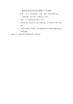 健身俱乐部运营总经理的中工作流程.docx