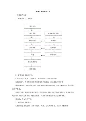 混凝土侧石制安工程.docx