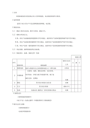 网线、电话线-来料检验规范.docx