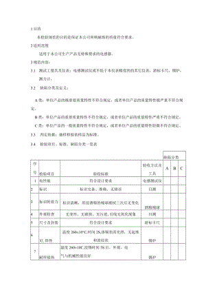 电感器-来料检验规范.docx