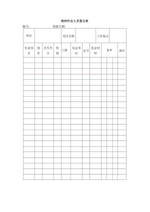 特种作业人员登记表.docx