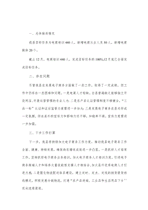 电商述职汇报2篇供借鉴.docx