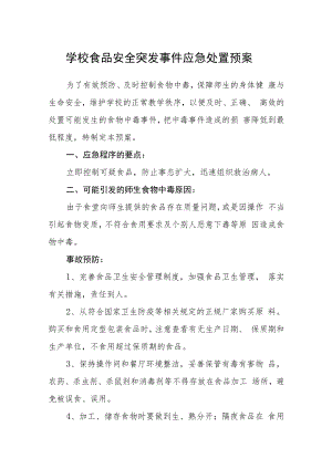 学校食品安全突发事件应急处置预案.docx