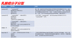 乳腺癌分子分型.pptx