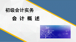 初级会计实务会计概述.pptx