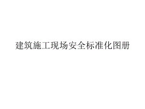 建筑施工现场安全标准化图册.pptx