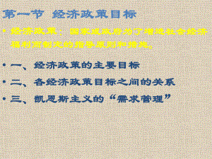 宏观经济学宏观经济政策实践.pptx
