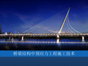 桥梁预应力施工技术.pptx