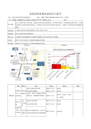 财务科提高月度绩效发放沟通满意医院持续质量改进PDCA项目汇报书.docx