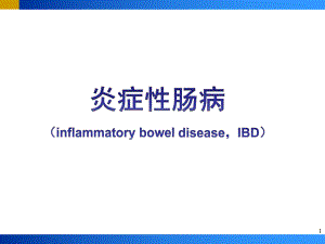 炎症性肠病(IBD)PPT.pptx