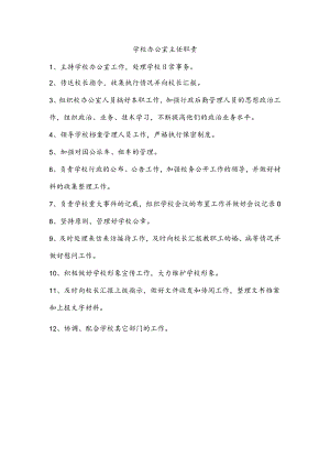 学校办公室主任职责.docx