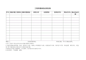 工程质量缺陷处理台账.docx