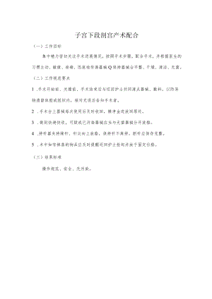 妇幼保健院子宫下段剖宫产术配合操作考核评分标准.docx