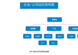 企业公司组织架构图.docx