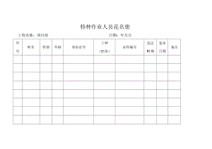 特种作业人员花名册表.docx