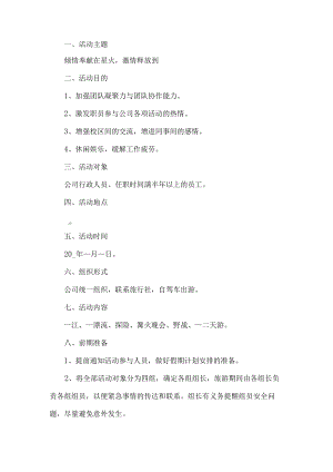 团建活动方案.docx