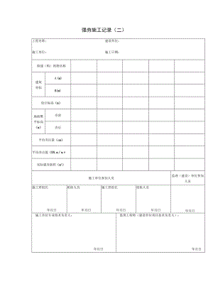 强夯施工记录（二）.docx
