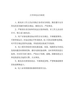 大学用电安全制度.docx