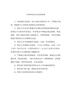大学财务处安全防范制度.docx