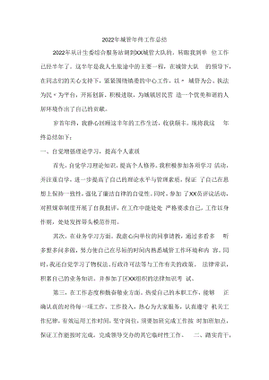2022年城区城管年终工作总结 (汇编3份).docx