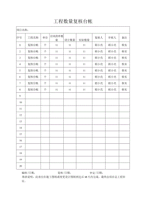 工程数量复核台帐.docx