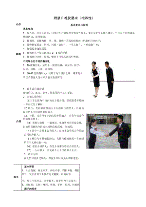附录F 礼仪要求（推荐性）.docx