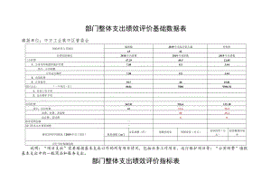 部门整体支出绩效评价基础数据表(7).docx