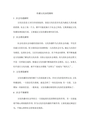 传播文化深度解析.docx