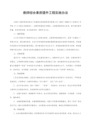 教师综合素质提升工程实施办法.docx