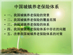 中国养老保险体系.ppt