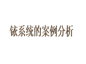 铱星系统案例分析.ppt