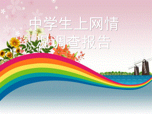 中学生上网情况调查报告.ppt