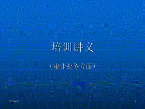 会计师事务所审计业务培训讲义.ppt