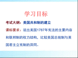 第八课美国联邦政府的建立精品教育.ppt