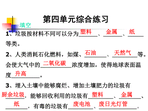 第四单元综合练习精品教育.ppt