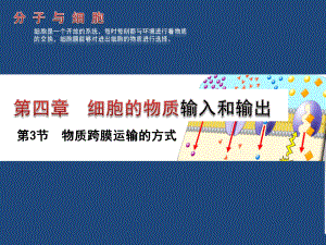 第四章第三节物质的跨膜运输的方式精品教育.ppt
