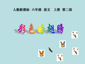 课件彩色的翅膀精品教育.ppt