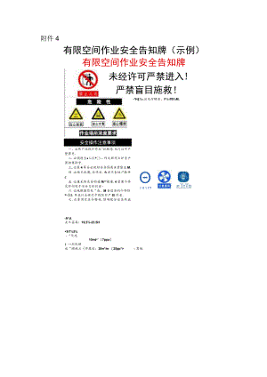 有限空间作业安全告知牌（示例）.docx