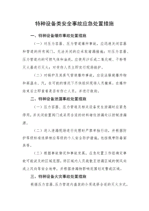 特种设备类安全事故应急处置措施.docx