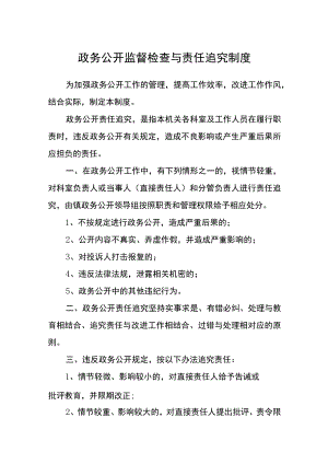 政务公开监督检查与责任追究制度.docx