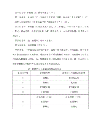 机械密封的编码规则.docx