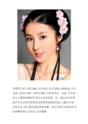 医疗美容鼻整形项目技术概述学习课件.docx
