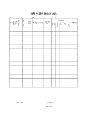 钢筋外观质量检测记录.docx