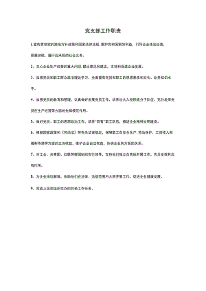 党支部工作职责.docx