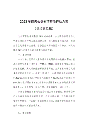 2023年蓝天公益专项整治行动方案.docx