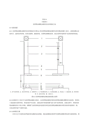 直排吸油烟机油烟净化效率测试方法、金属滤筒吸收和红外分光光度法测定油烟的采样及分析方法.docx