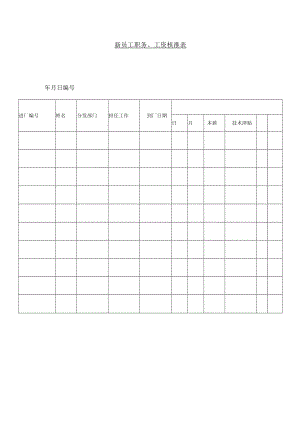 新员工职务、工资核准表.docx