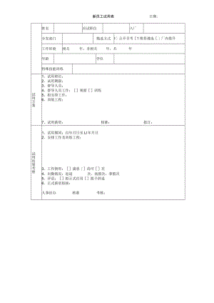新员工试用表.docx